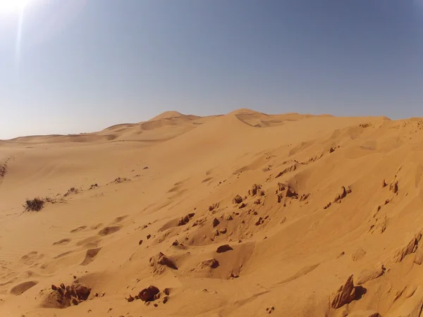 Arena seca en el desierto — Foto de Stock
