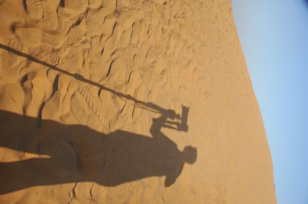 Dry sand in The Desert — Stock Photo, Image