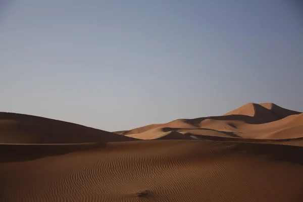 Areia seca no deserto — Fotografia de Stock