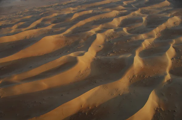 Trockener Sand in der Wüste — Stockfoto