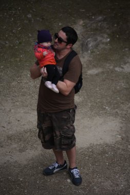 Çocuk gülümseyen yakın çekim