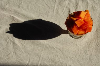 Farklı Hint meyve yakın çekim