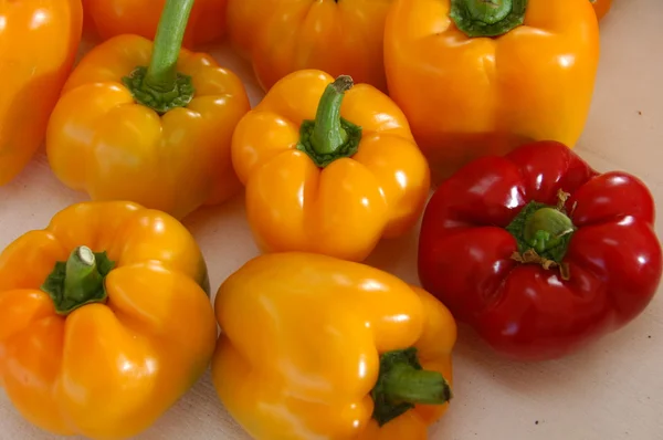 Las verduras se cierran en casa — Foto de Stock