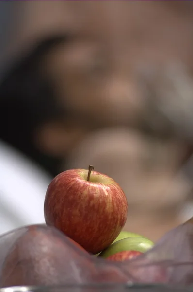 Obstäpfel im Krankenhaus — Stockfoto