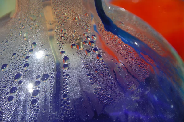 Gota de água de perto — Fotografia de Stock