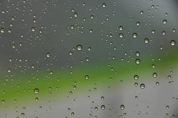 Wassertropfen aus nächster Nähe — Stockfoto