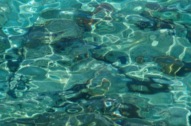 Su dalgaları gün ışığında