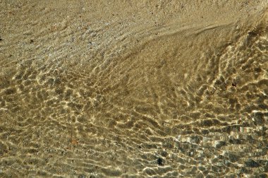 Su dalgaları gün ışığında