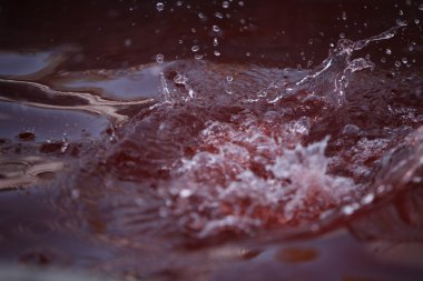 Su dalgaları gün ışığında