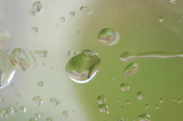 Gota de água de perto — Fotografia de Stock