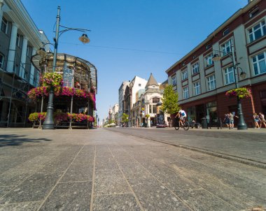 Piotrkowska Caddesi - Lodz Şehri - Polonya