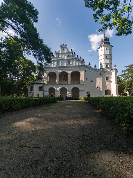 Casa Senhorial Cidade Poddebice Lodz Voivodeship Polónia — Fotografia de Stock