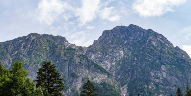 Zakopane 'deki Giewont Dağı - Tatra Dağları