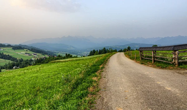 Vista Panorámica Las Montañas Tatra — Foto de Stock