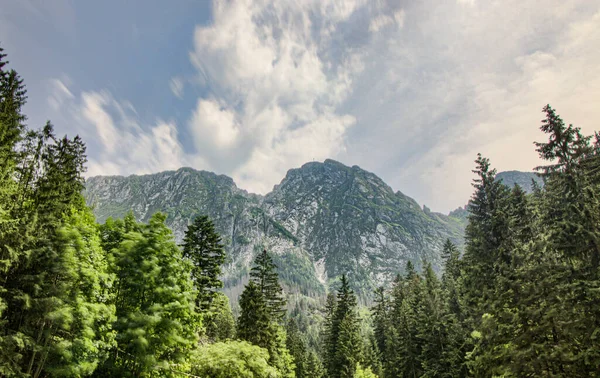 Montanha Giewont Zakopane Montanhas Tatra — Fotografia de Stock
