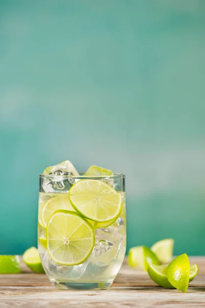Verfrissende Gezonde Drank Met Verse Citrusvruchten — Stockfoto