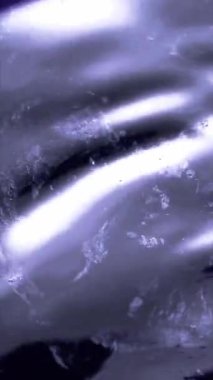 Sıvı galyum. Siyah sıvı arka plan ferroakışkan