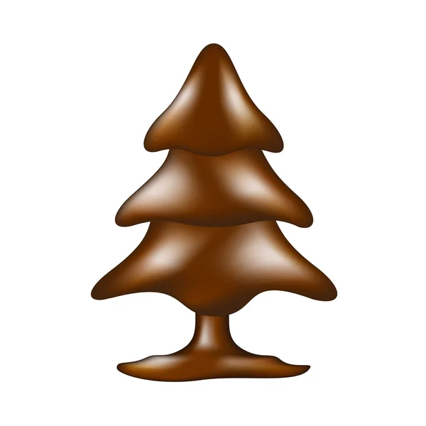 Árbol de chocolate — Archivo Imágenes Vectoriales