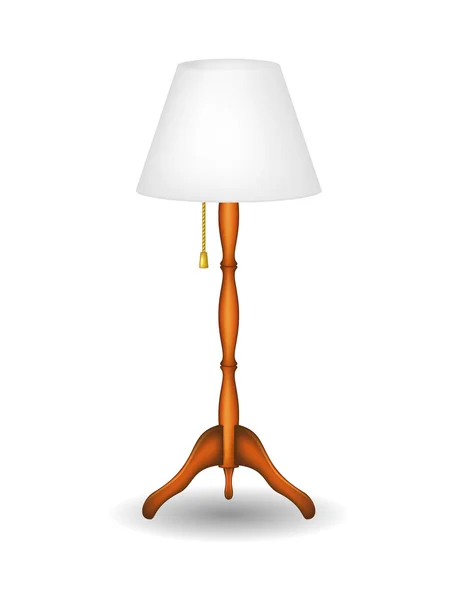 Lampe de support — Image vectorielle