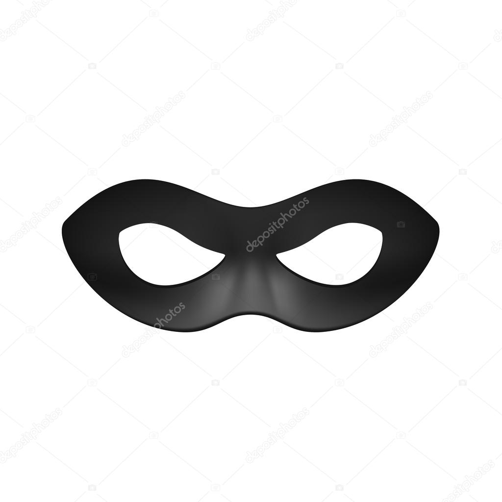 Eye Mask Clipart Black And White Star