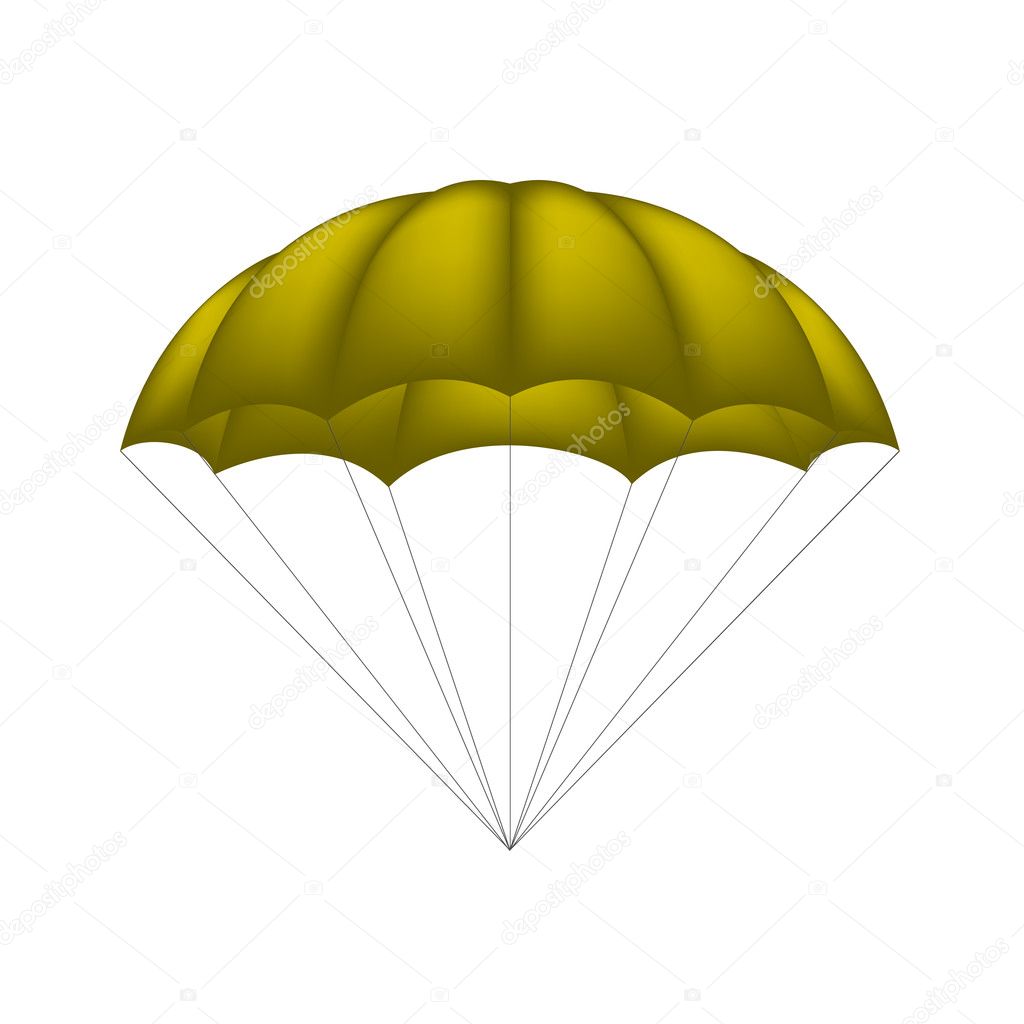 Parachute in brown design