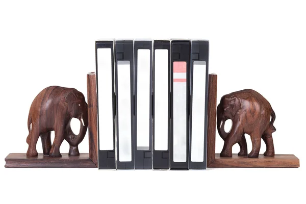 Olifant Boekensteun met video — Stockfoto