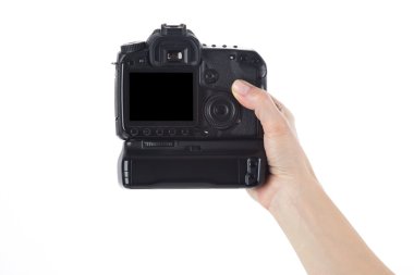 Dijital kamera tutarak el