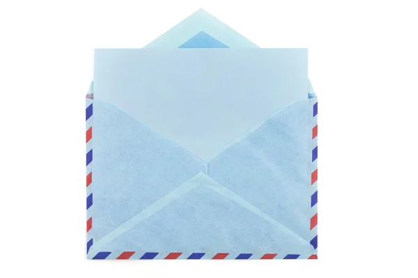 Vintage lucht mail envelop — Stockfoto