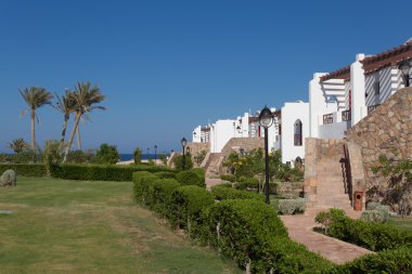 Resort otel ön tarafı