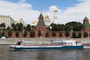 Moskova, Rusya Kremlin kale görünümü