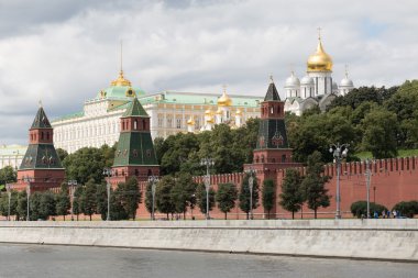 Moskova, Rusya Kremlin kale görünümü