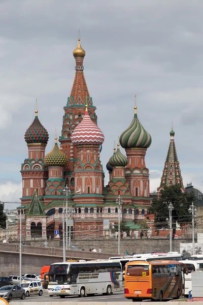 Vista sobre Kremlin Castle em Moscou, Rússia — Fotografia de Stock