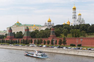 Moskova, Rusya Kremlin kale görünümü