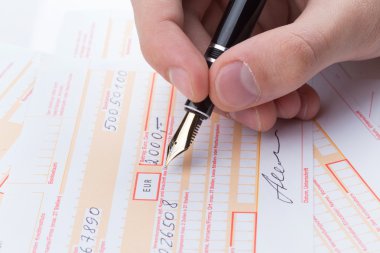 Erkek el havale makbuzu doldurma