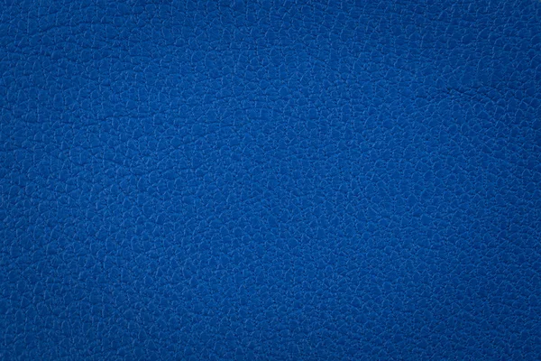 Superficie in pelle blu — Foto Stock
