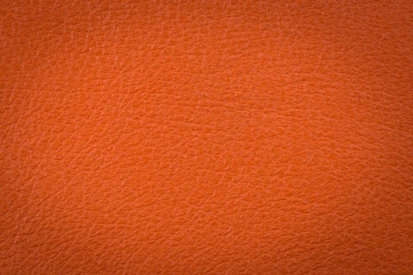Superficie in pelle arancione — Foto Stock