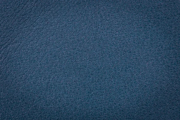 Koyu mavi deri yüzeyi — Stok fotoğraf