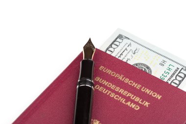 Alman seyahat pasaport para ile