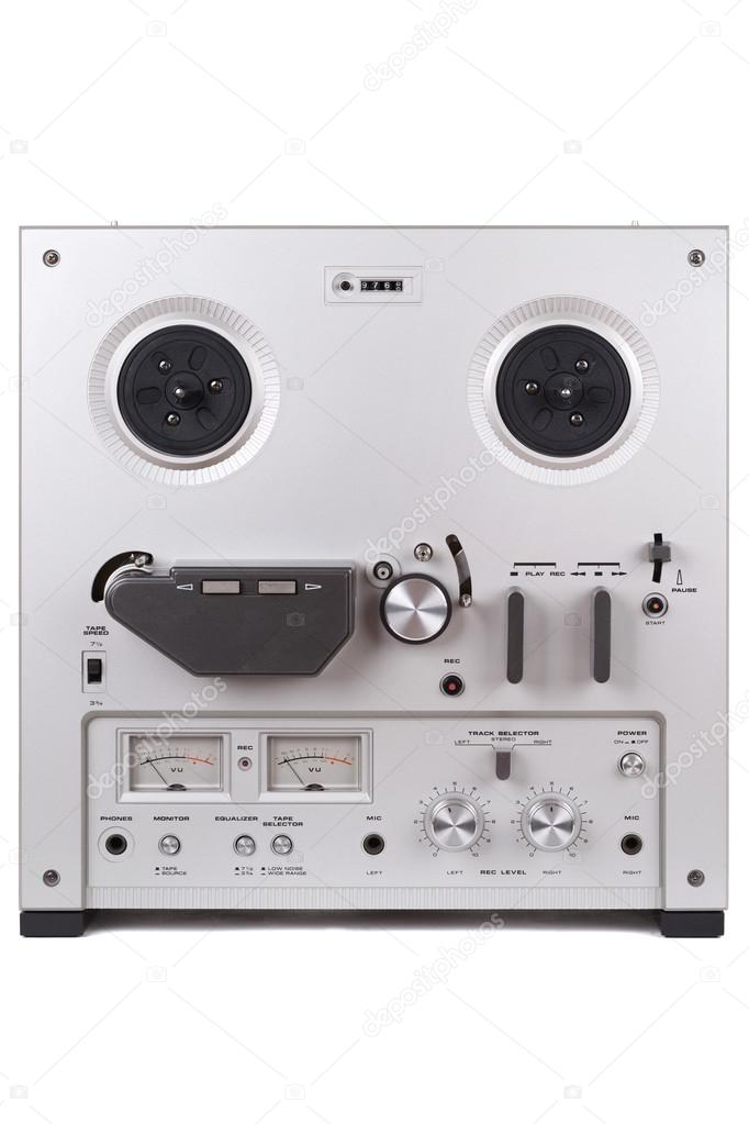 Analog Stereo Reel Tape Deck Recorder Player