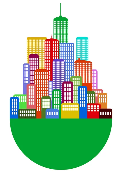 City — Stock Illustration City Vector Graphics
