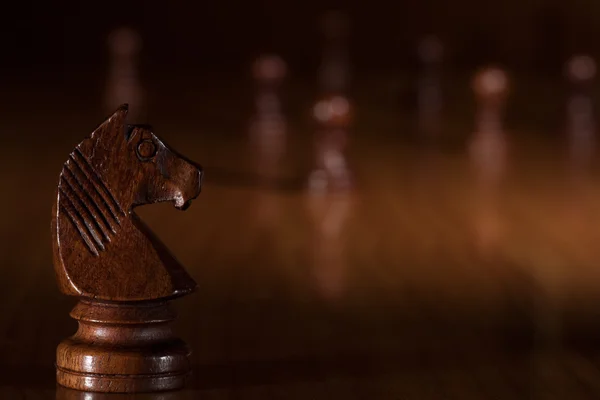 Рыцарь шахмат — стоковое фото