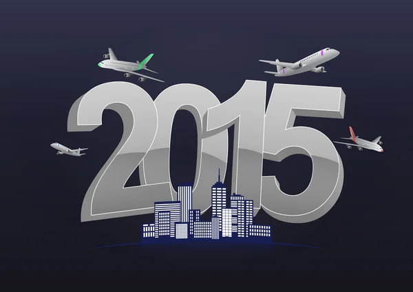 Viaggio 2015 — Vettoriale Stock