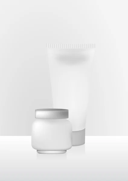 Cosmetics cream — Stock Vector