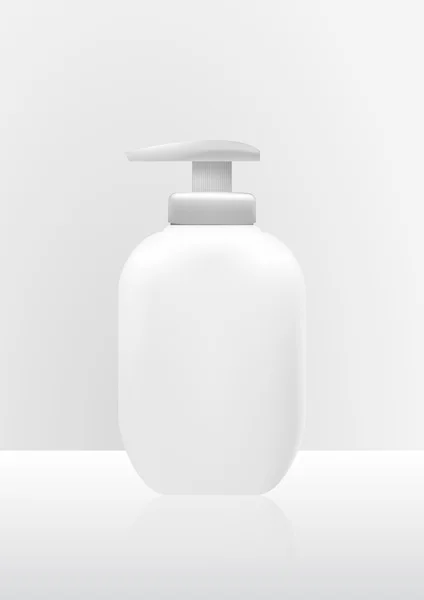Jabón líquido para cabeza — Vector de stock