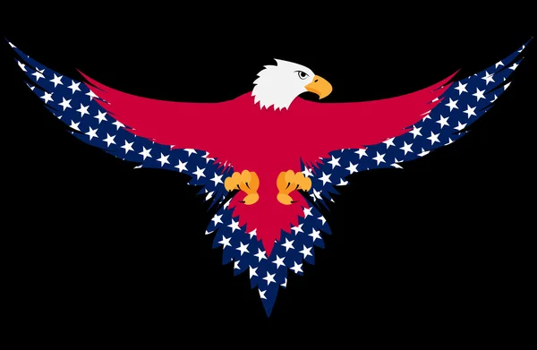 Estados Unidos Águila — Archivo Imágenes Vectoriales