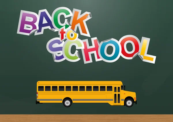 Back to school — Stock Vector