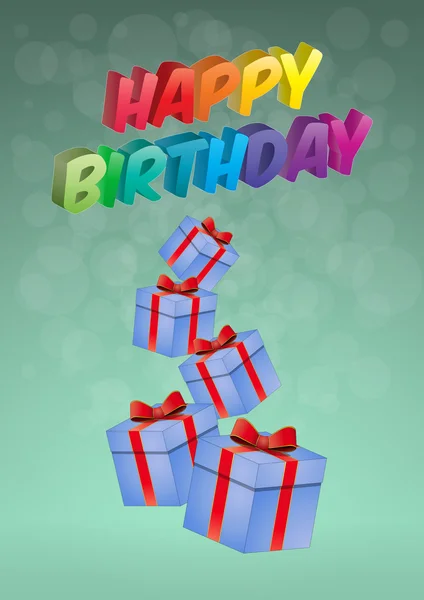 Happy birthday — Stock Vector