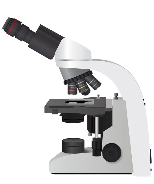 Microscópio — Vetor de Stock
