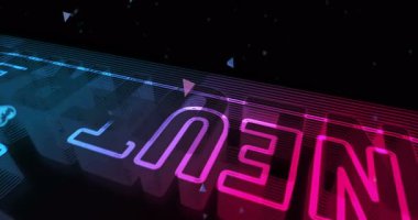 CO2 nötr sıfır emisyon dekarbonat ve çevreci sembol dijital soyut konsept holografik cam. Siber teknoloji ve bilgisayar arkaplan 3D nesne.