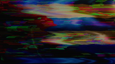 Küba dijital teknoloji bayrağı siber geçmişi. Küba bayrağı siber saldırı ve casusluk konsepti illüstrasyonu.